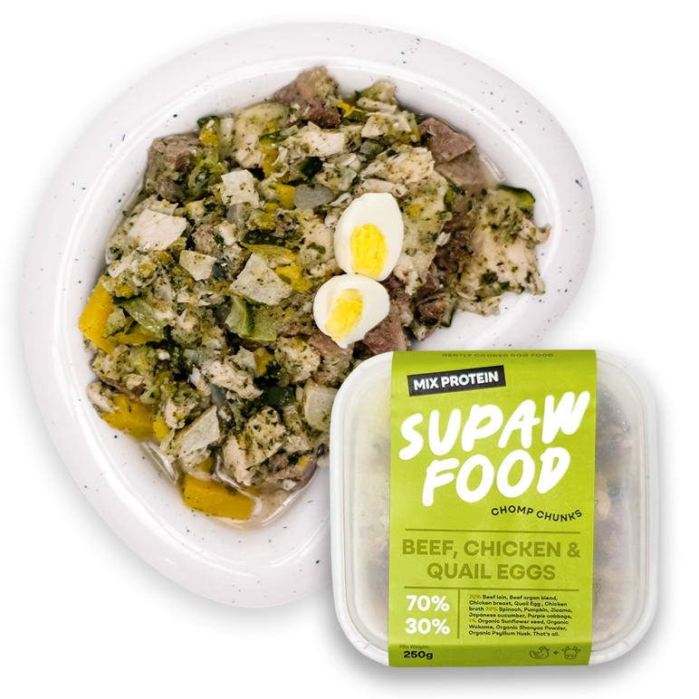 Beef, Chicken & Quail Egg Recipe