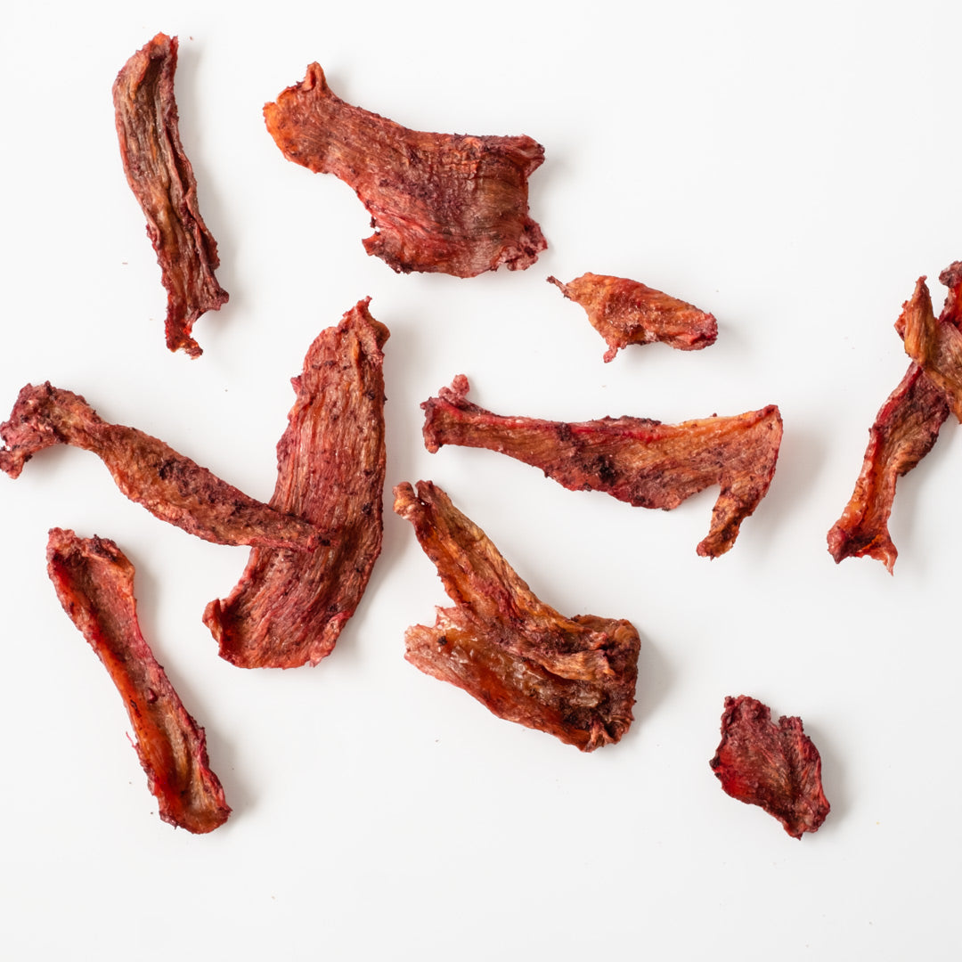 Beetroot Pork Jerky