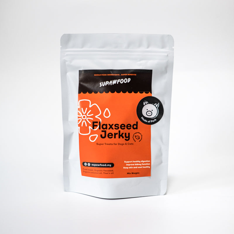 Flaxseed Pork Jerky