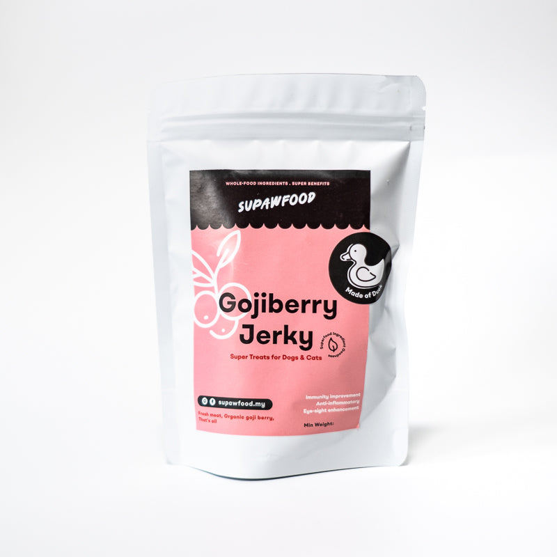 Goji Berry Duck Jerky