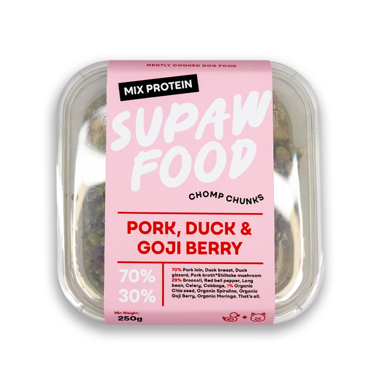 Pork, Duck & Goji Berry Recipe