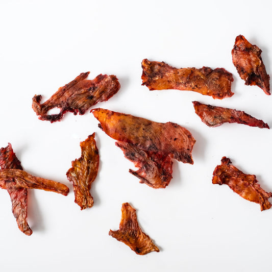 Beetroot Chicken Jerky