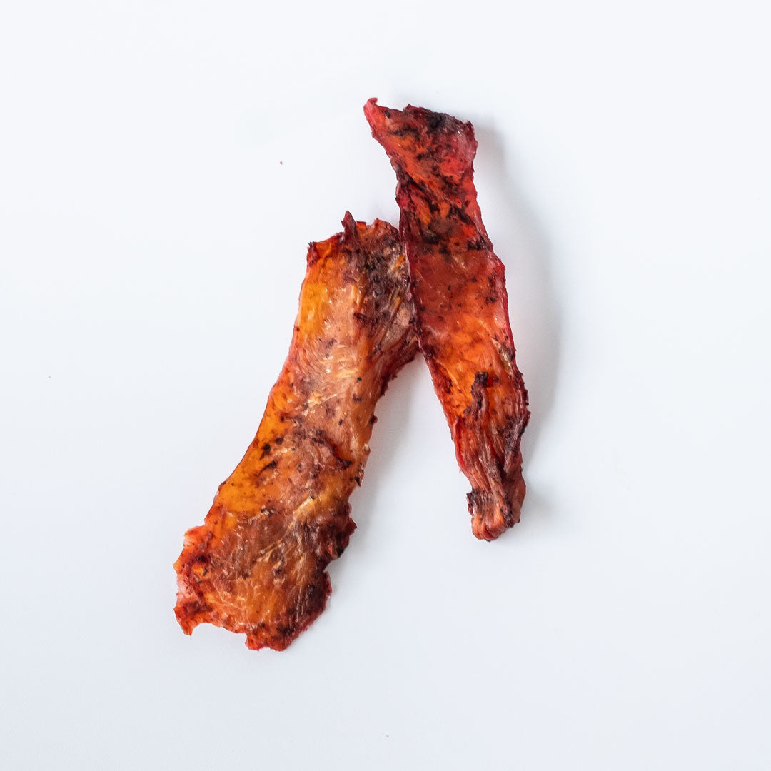 Beetroot Chicken Jerky