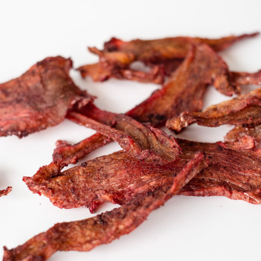 Beetroot Pork Jerky