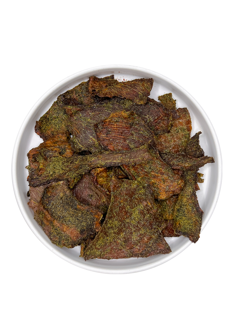 Spinach Pork Jerky