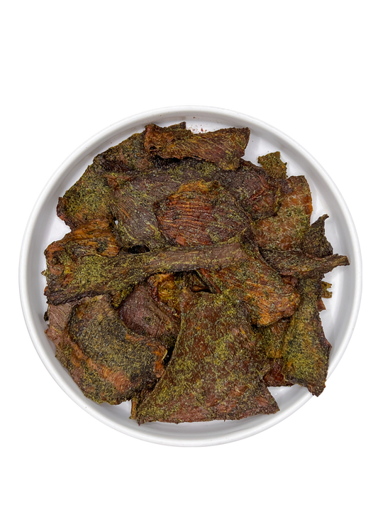Spinach Pork Jerky